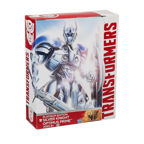 Transformers Silver Knight Platimum Edition 2013 AOE Hasbro A9308 Optimus Prime