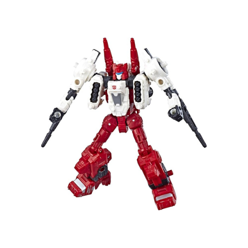 TRANSFORMERS - Generations - War for Cybertron: Siege - 5.5" WFC-S22 Autobot Six-Gun Weaponizer - Deluxe Class - Collectible Action Figure and Toys for Kids - Boys and Girls - E4378 - Ages 8+