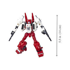 TRANSFORMERS - Generations - War for Cybertron: Siege - 5.5" WFC-S22 Autobot Six-Gun Weaponizer - Deluxe Class - Collectible Action Figure and Toys for Kids - Boys and Girls - E4378 - Ages 8+