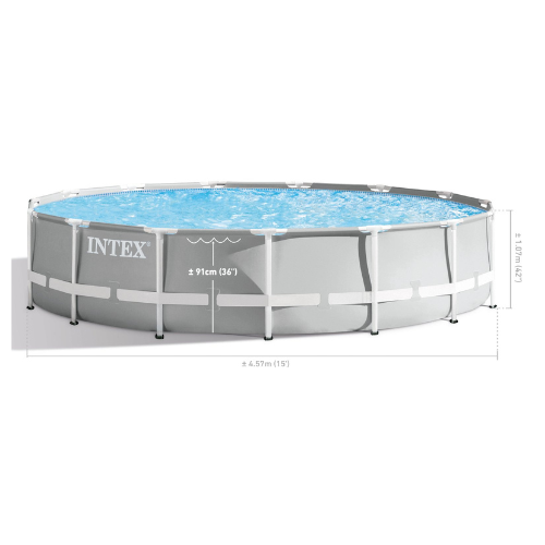 Intex 15Ft X 42In Prism Frame Pool Set