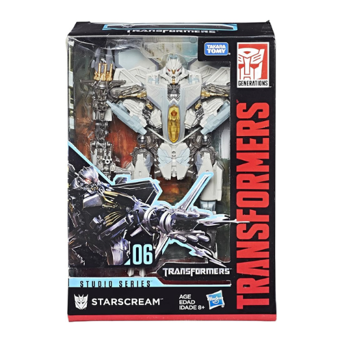 Transformers E0774 Studio Series 06 Voyager Class Movie 1 Starscream Action Figure