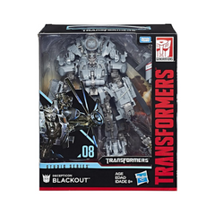 Transformers E0980 MV6 Studio Series 50 Tf1 Blackout Action Figure, Black