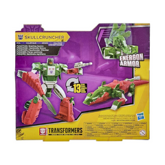 Transformers Bumblebee Cyberverse Adventures Ultra Class Skullcruncher Action Figure - Combines with Energon Armor to Power Up, for Kids Ages 6 and Up, 6.75-inch, Red