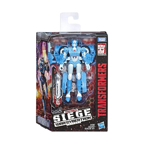 Transformers E3539AS00 Toys Generations War For Cybertron Deluxe Wfc-S20 Chromia Action Figure - Siege Chapter - Adults & Kids Ages 8 & Up, 5