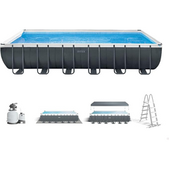Intex 24Ft X 12Ft X 52In Ultra Xtr Rectangular Pool Set