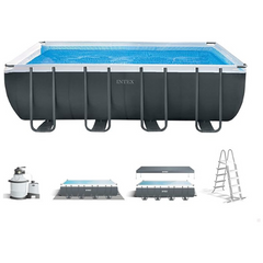 18Ft X 9Ft X 52In Ultra Xtr Rectangular Pool Set