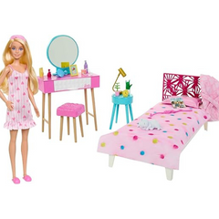 Barbie - Doll and Bedroom Playset