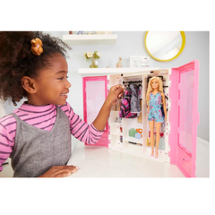 Barbie Fashionistas Doll & Ultimate Closet Playset with Clothes